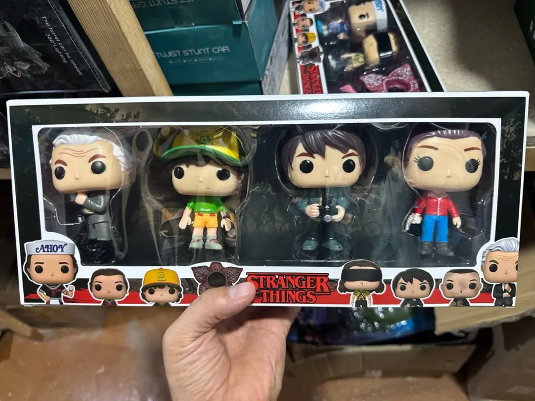 Stranger Things figuralar to'plami, Vinilli kolleksiya o'yinchoqlari, Muxlislar va bolalar uchun sovg'a — 2-rasm