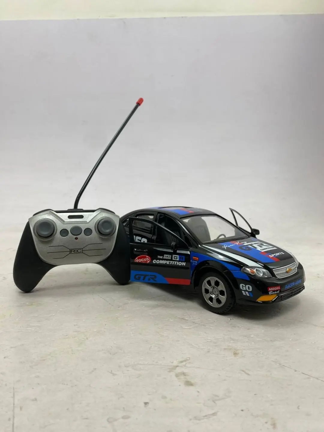 Masofadan boshqariladigan JT998 Racer sportkari, 1:16 masshtab eshiklari ochiladigan, 6 yoshdan bolalar uchun — 3-rasm