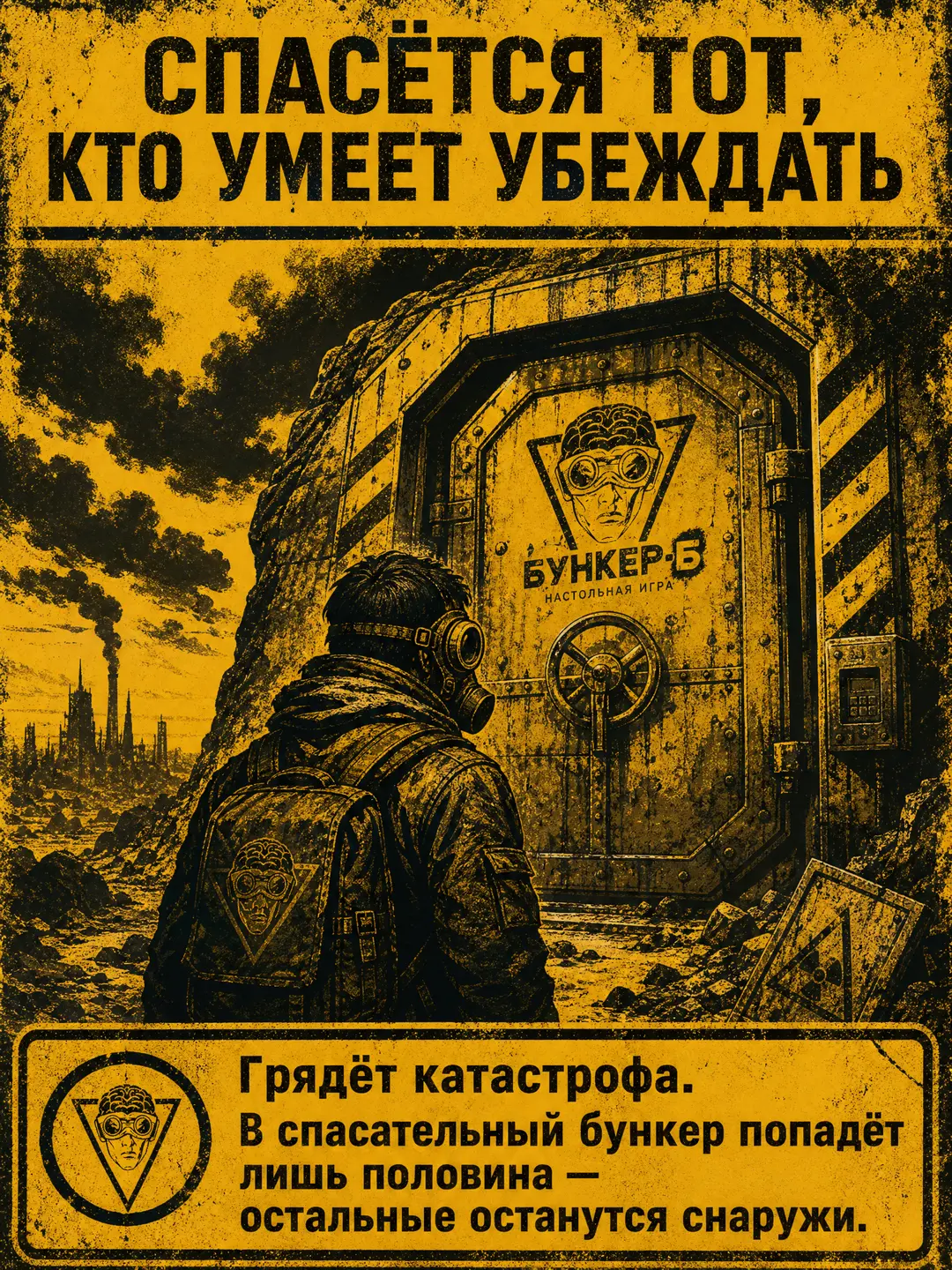 Bunker-B 3.2 stol o'yini, Post-apokalipsis psixologik strategiyasi, Kattalar uchun, Ritorika va mantiq mashqi — 2-rasm
