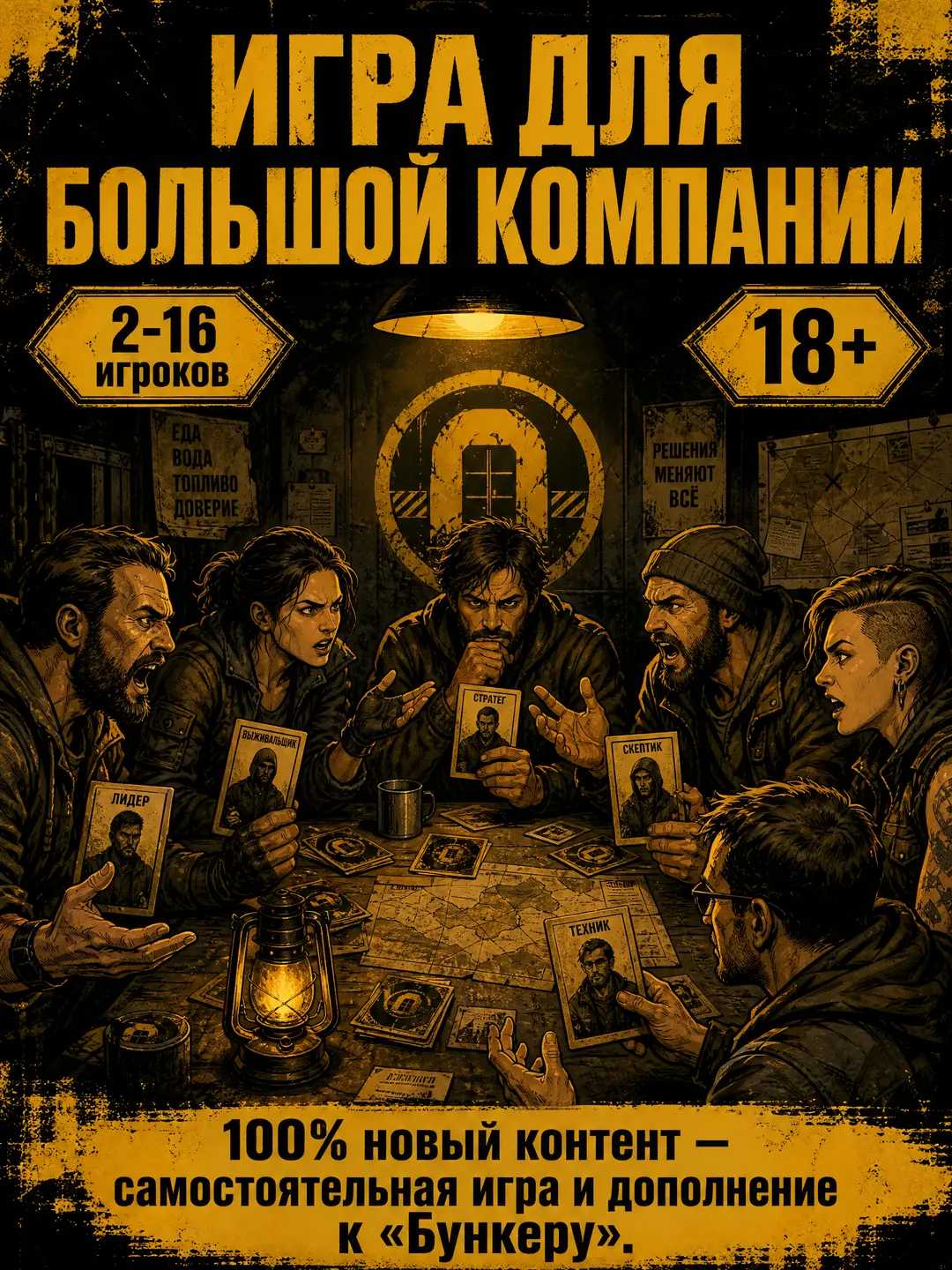 Bunker-B 3.2 stol o'yini, Post-apokalipsis psixologik strategiyasi, Kattalar uchun, Ritorika va mantiq mashqi — 6-rasm