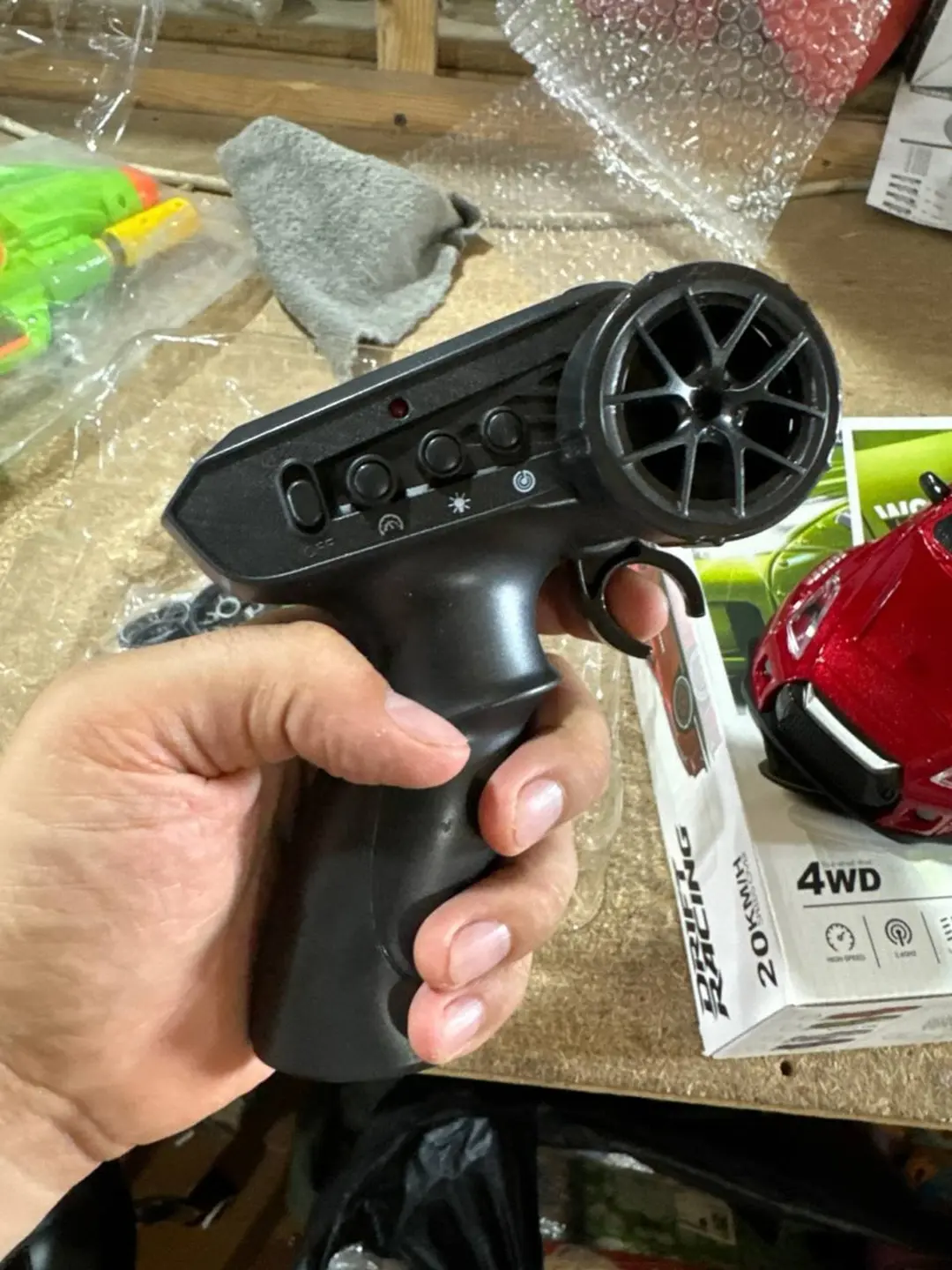 Masofaviy boshqariladigan drift mashina 4WD, 1:24 Porsche, g'ildirakli — 6-rasm