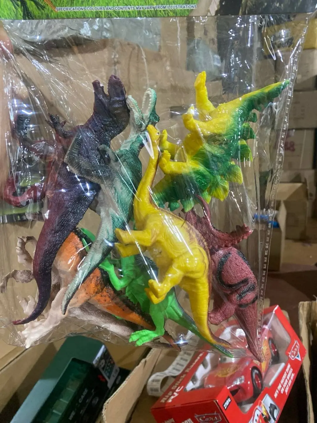 Dinozavrlar to'plami, Tirannozavr va Stegozavr, 3 yoshdan oshiq bolalar uchun — 2-rasm