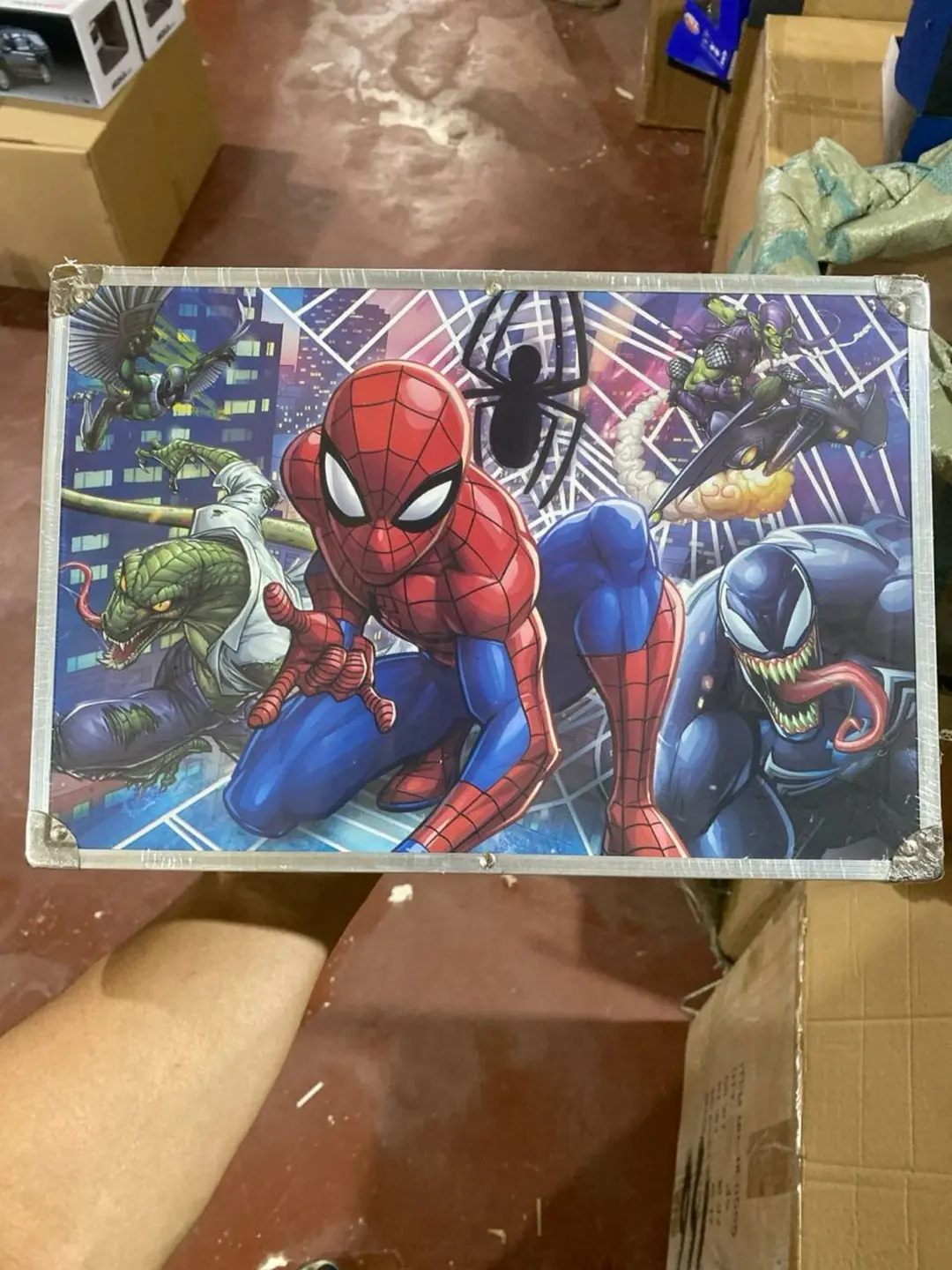 Набор для творчества Человек-паук Marvel, 145 предметов в алюминиевом кейсе