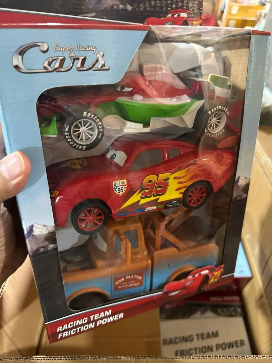 Super Racing inersion mashinalar to'plami, 3 dona, Bolalar uchun, Poyga mashinalari
