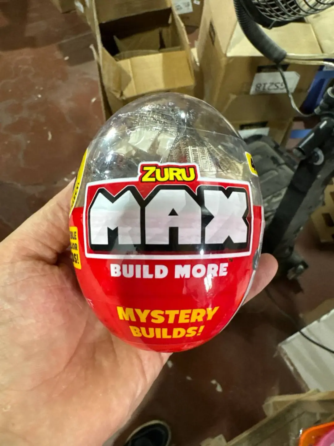 ZURU MAX Mystery Egg konstruktori, Syurpriz tuxum, LEGO bilan mos keladi