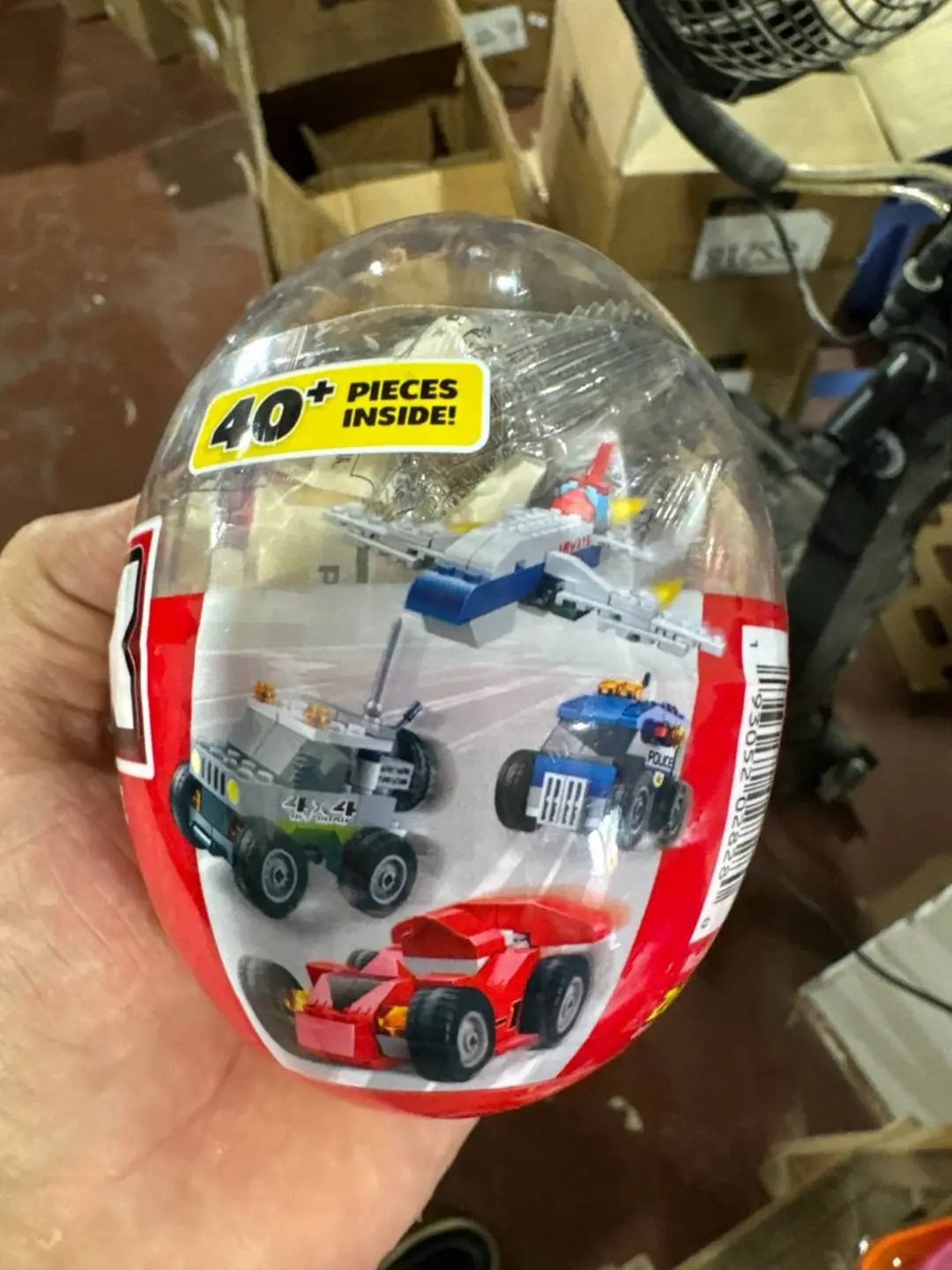 ZURU MAX Mystery Egg konstruktori, Syurpriz tuxum, LEGO bilan mos keladi — 2-rasm