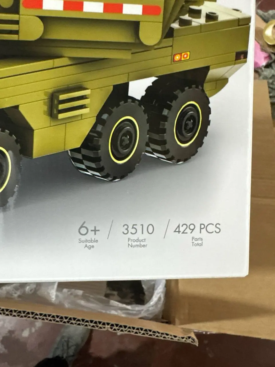 Konstruktor Wange DANA M2 o'ziyurar gaubitsa Military Equipment, 429 qism — 2-rasm