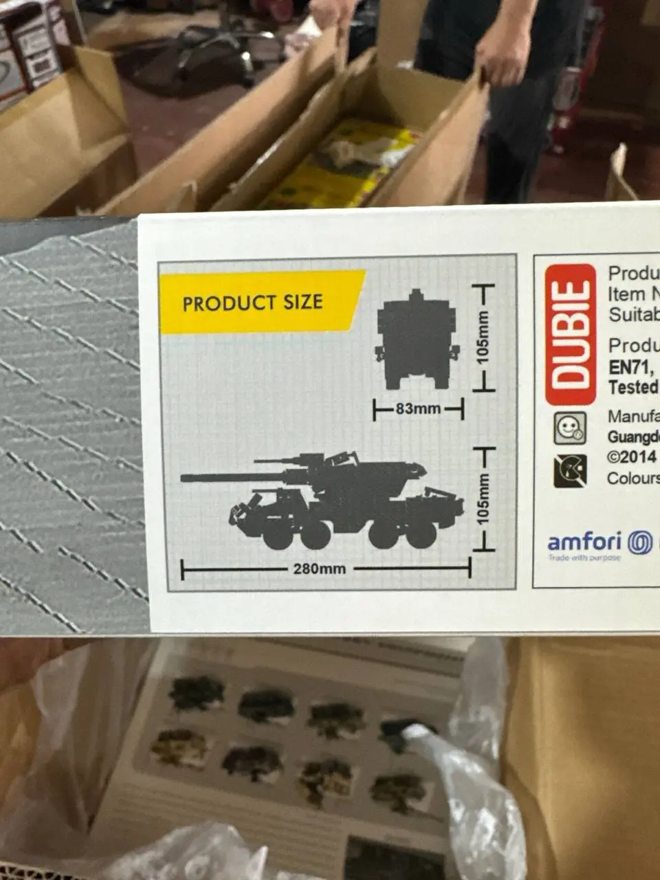 Konstruktor Wange DANA M2 o'ziyurar gaubitsa Military Equipment, 429 qism — 3-rasm