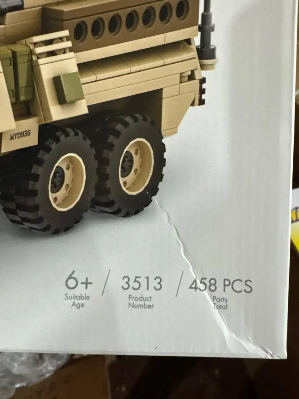 Konstruktor M1128 Mobile Gun System o'ziyurar artilleriya Wange Military, 458 qism — 2-rasm