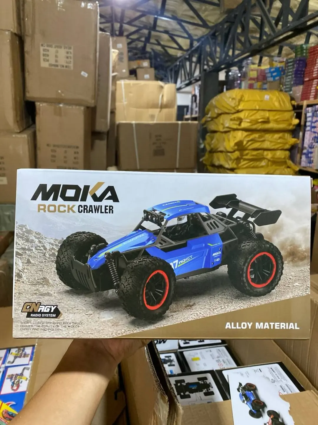 Masofadan boshqariladigan Moka Rock Crawler vnedorojnik 1:16, 4WD metall korpus — 2-rasm