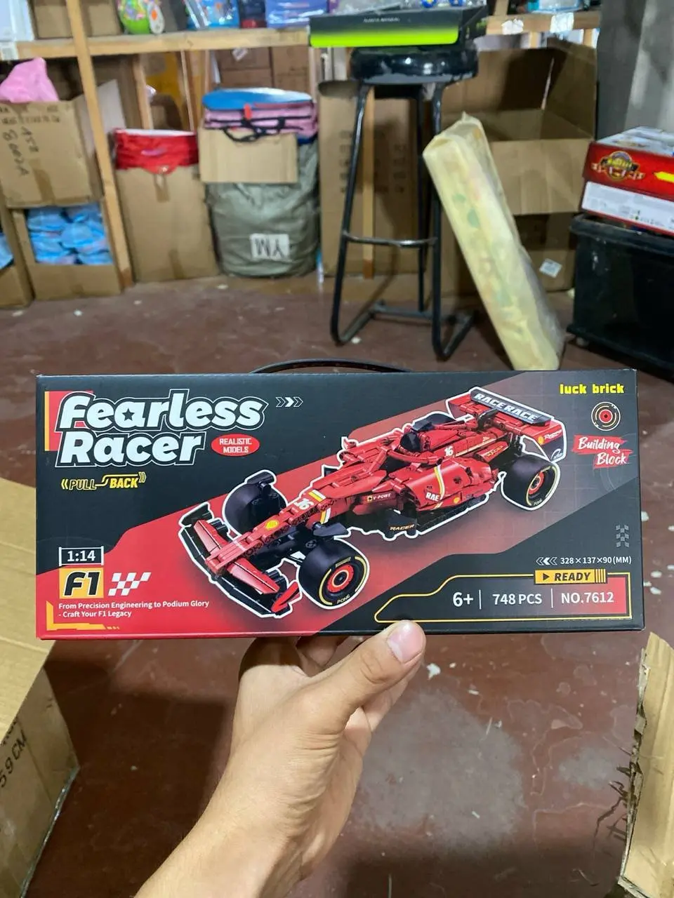 Fearless Racer bolid konstruktori 748 detal, 1:14 masshtab — 7-rasm
