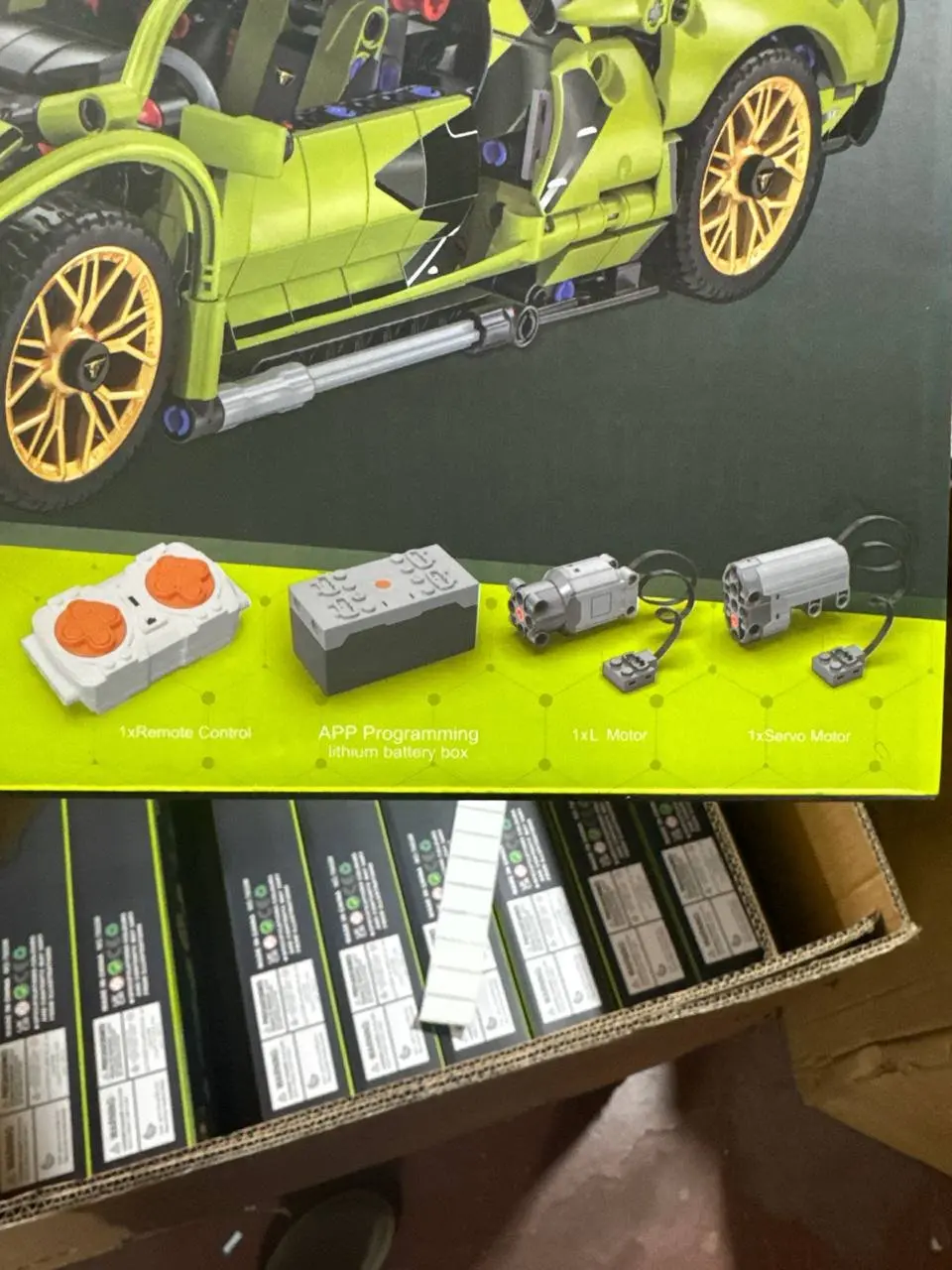 Lamborghini Sian FKP37 konstruktori 1:14, 1280 qism, kolleksiya mashina modeli — 2-rasm