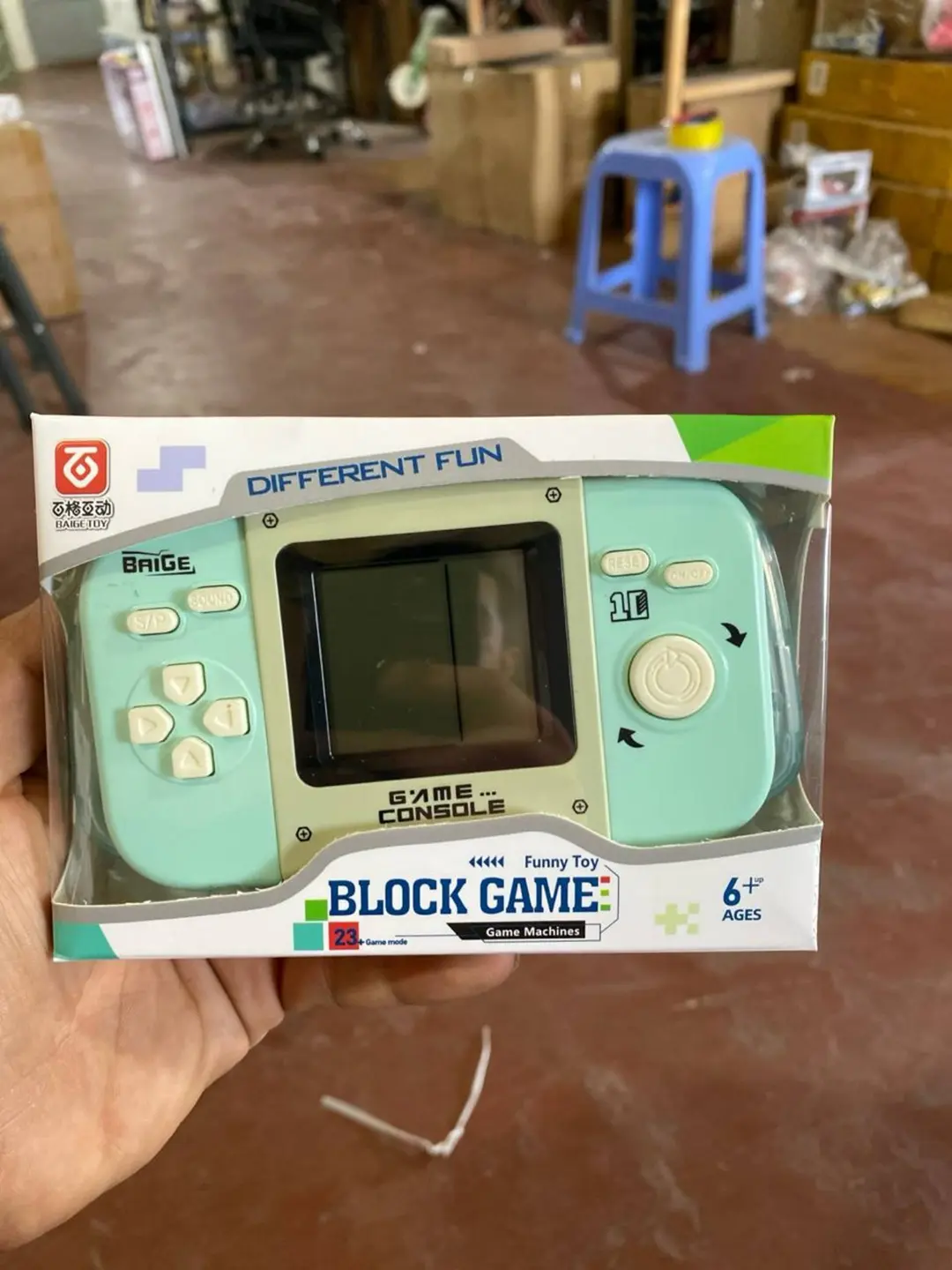 Tetris BAIGETOY elektron portativ pristavkasi 23 tasi 1 da, bolalar o'yin konsoli