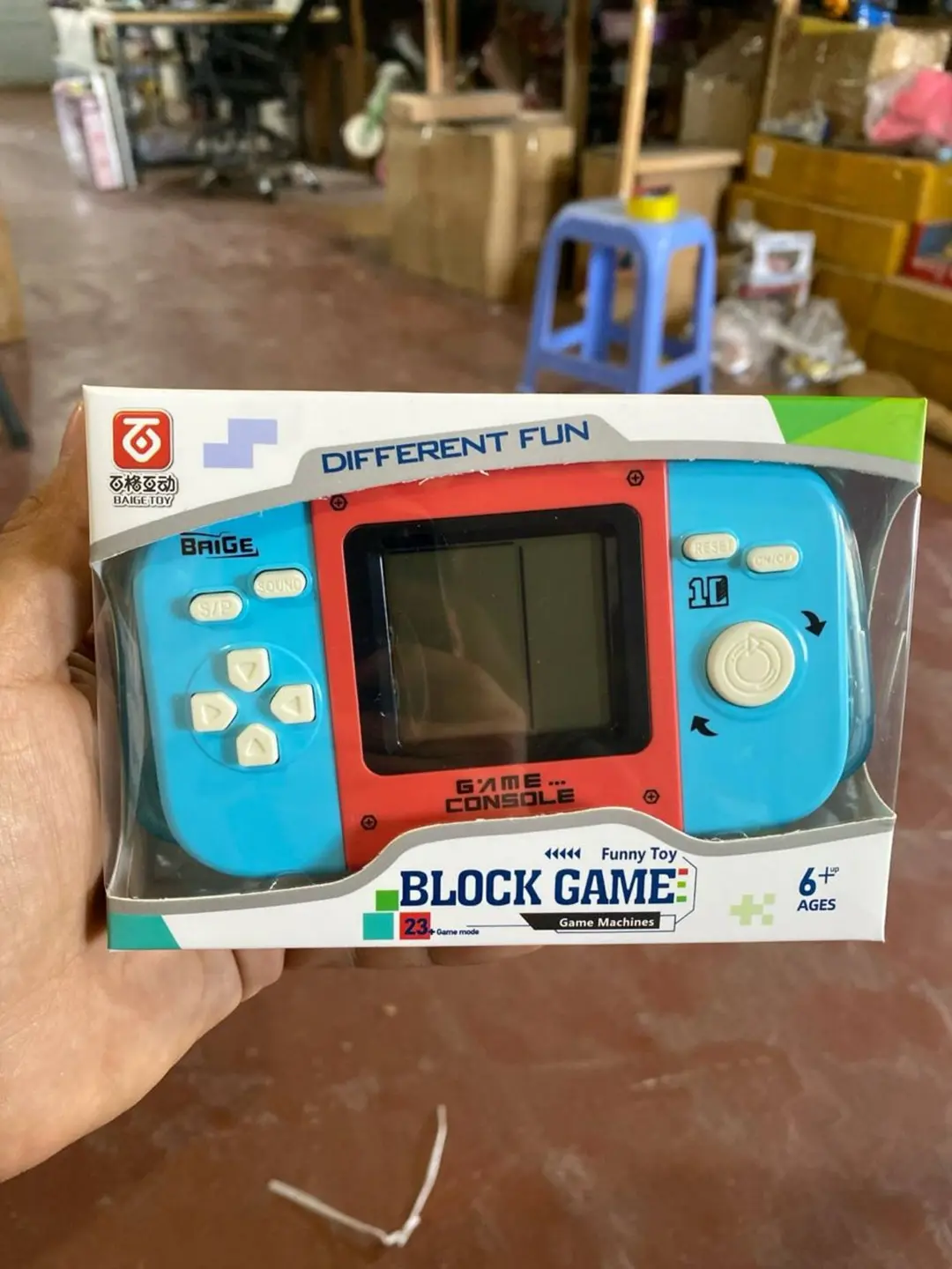 Tetris BAIGETOY elektron portativ pristavkasi 23 tasi 1 da, bolalar o'yin konsoli — 5-rasm
