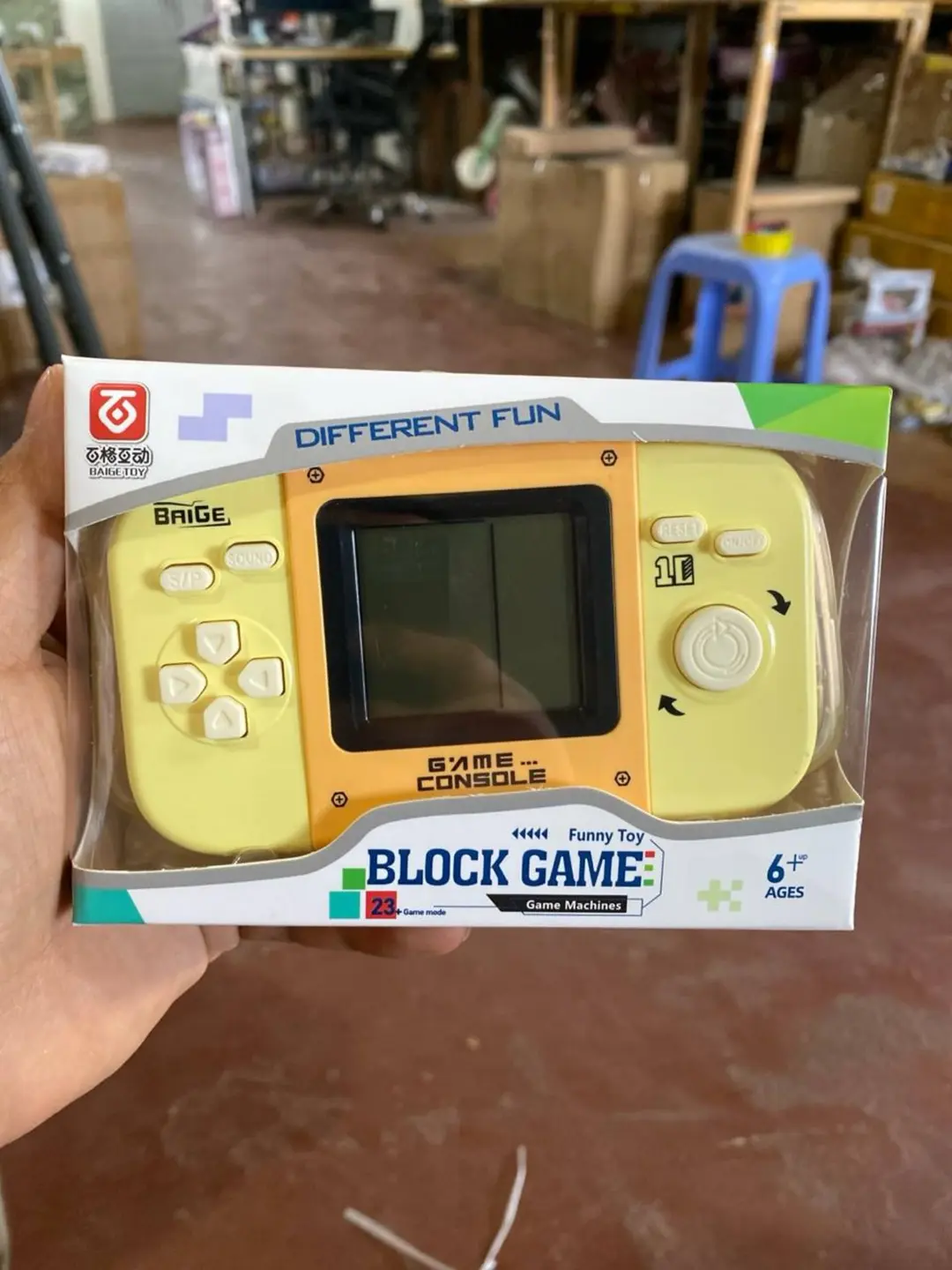 Tetris BAIGETOY elektron portativ pristavkasi 23 tasi 1 da, bolalar o'yin konsoli — 6-rasm