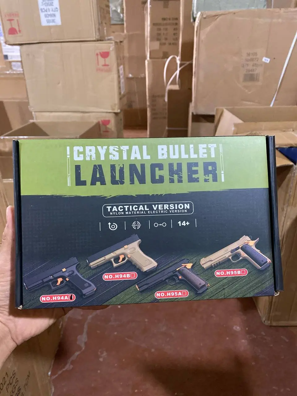 Orbiz-to'pponcha Glock elektr akkumulyatorli, neylonli gidrogel blasteri