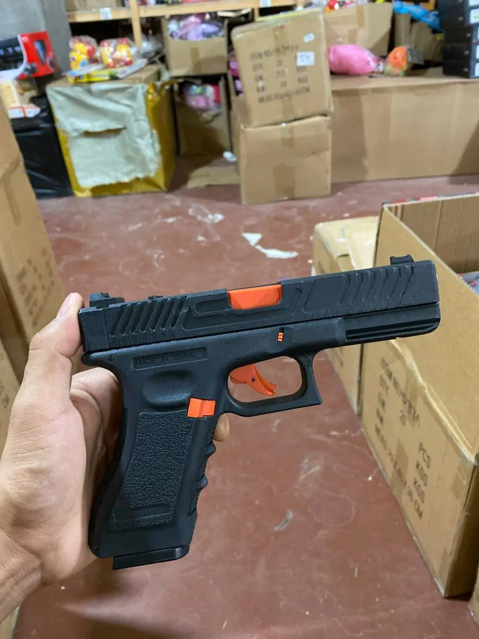 Orbiz-to'pponcha Glock elektr akkumulyatorli, neylonli gidrogel blasteri — 3-rasm