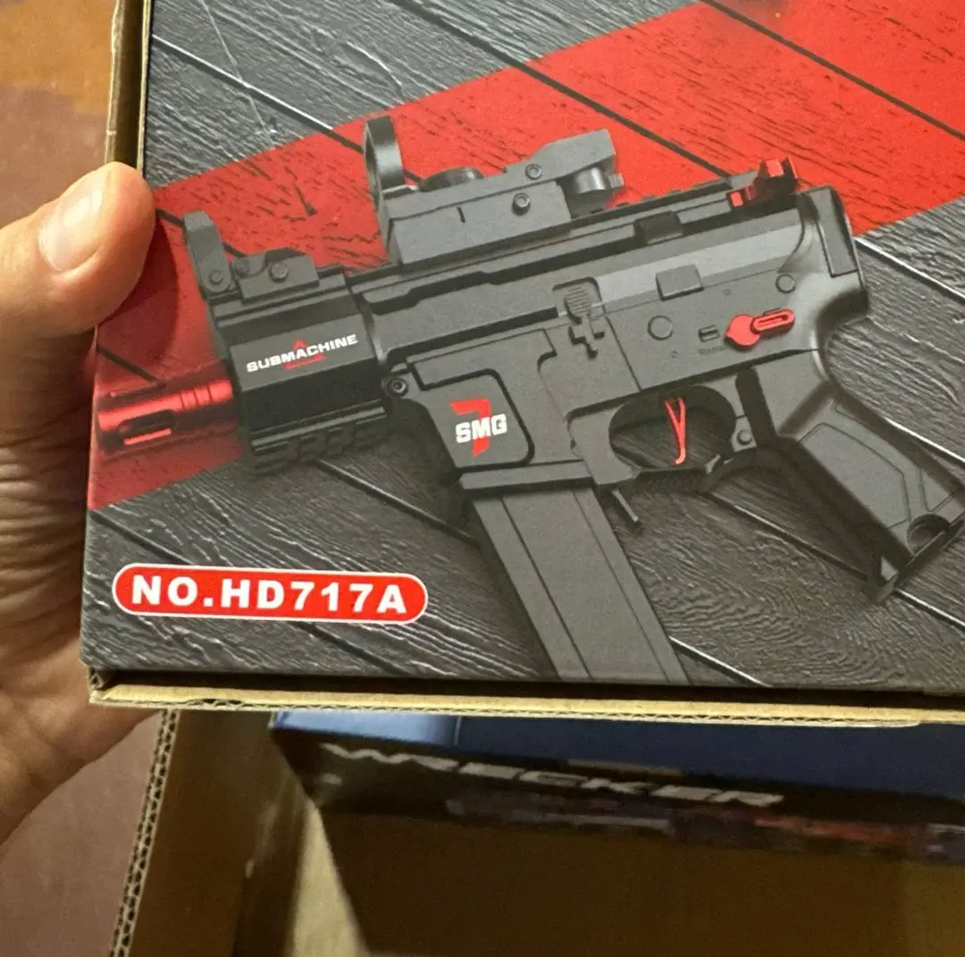 Elektr orbitali MK11 avtomati neylonli MP7 uslubida, gidrogel sharikli o'yinchoq qurol — 3-rasm