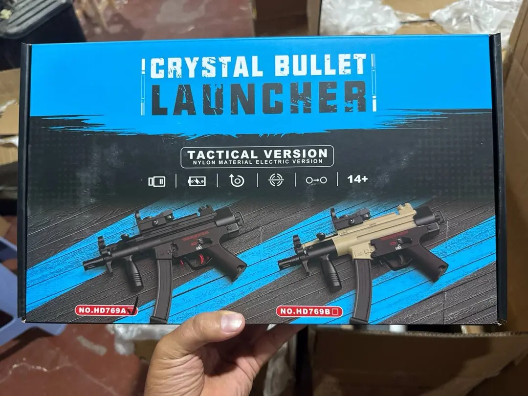 Orbeez avtomat MP5K elektr taktik, neylon korpusli, gidrobol o'yinchoq qurol — 6-rasm