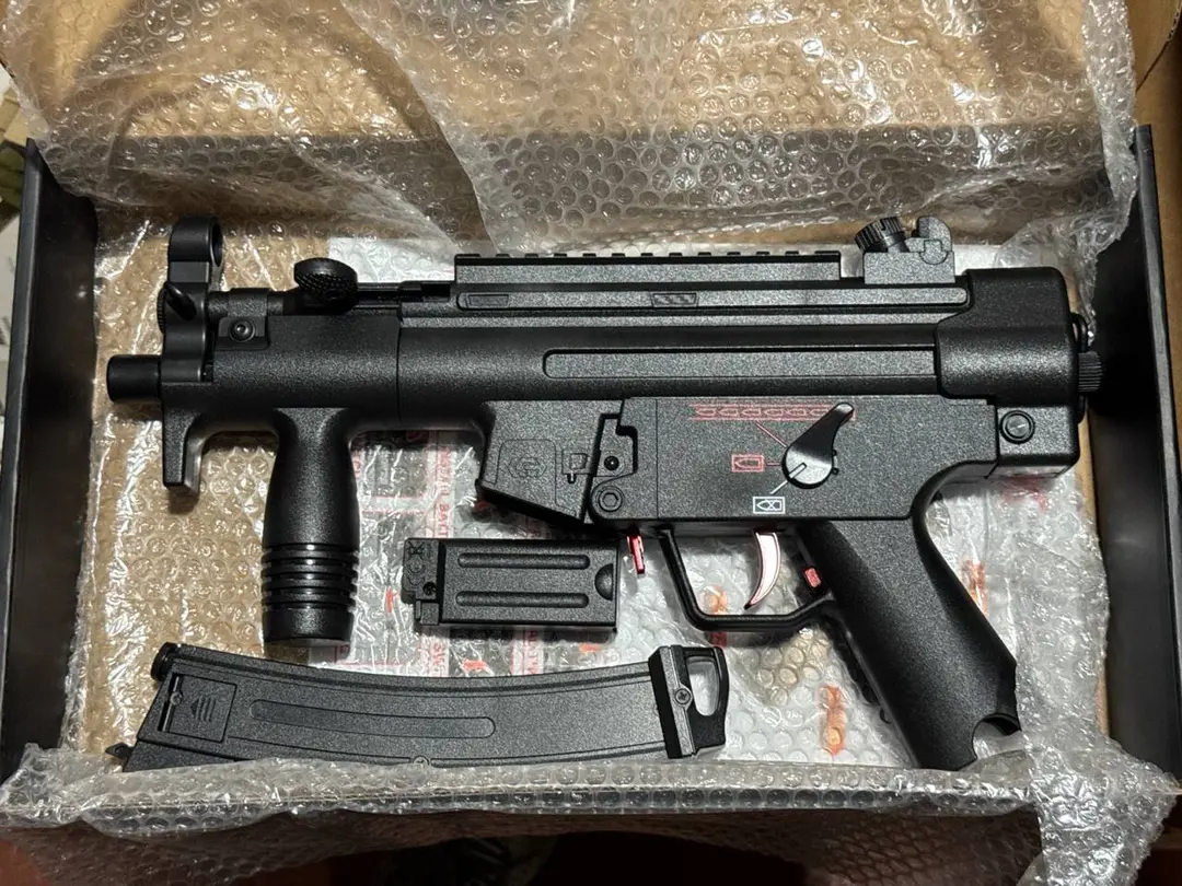 Orbeez avtomat MP5K elektr taktik, neylon korpusli, gidrobol o'yinchoq qurol — 7-rasm