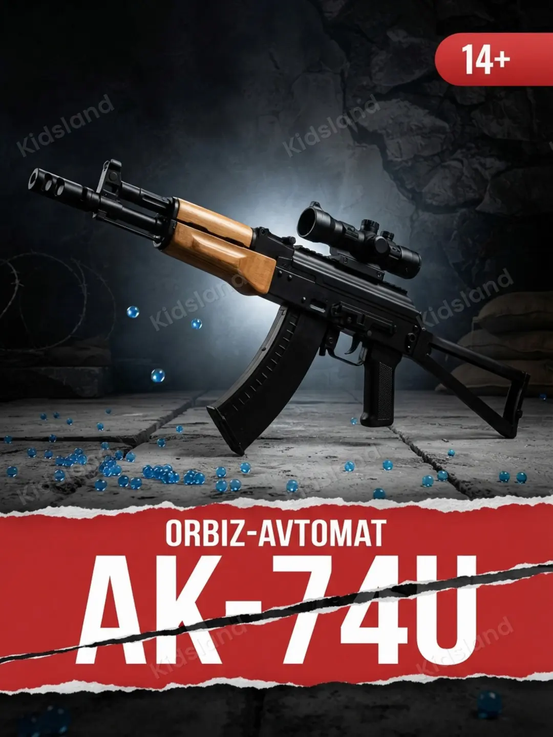 Orbiz avtomati neylon taktik gidrobol quroli o'smirlar uchun
