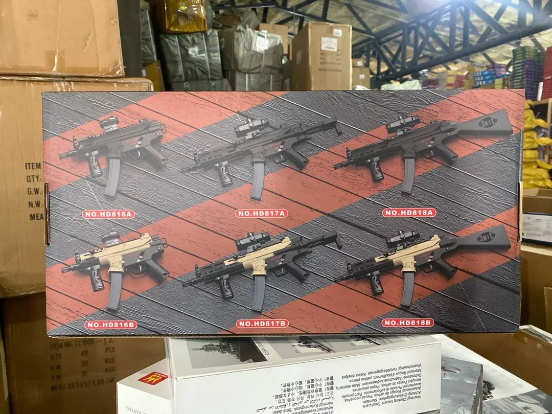 Orbiz avtomati UTG MP5K gidrobol uchun neylon taktik qurol — 7-rasm