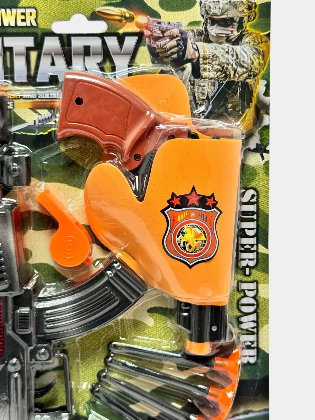 Military Art. 09-10 bola o'yinchoq avtomat 10 patronli 3+ yoshdan — 2-rasm
