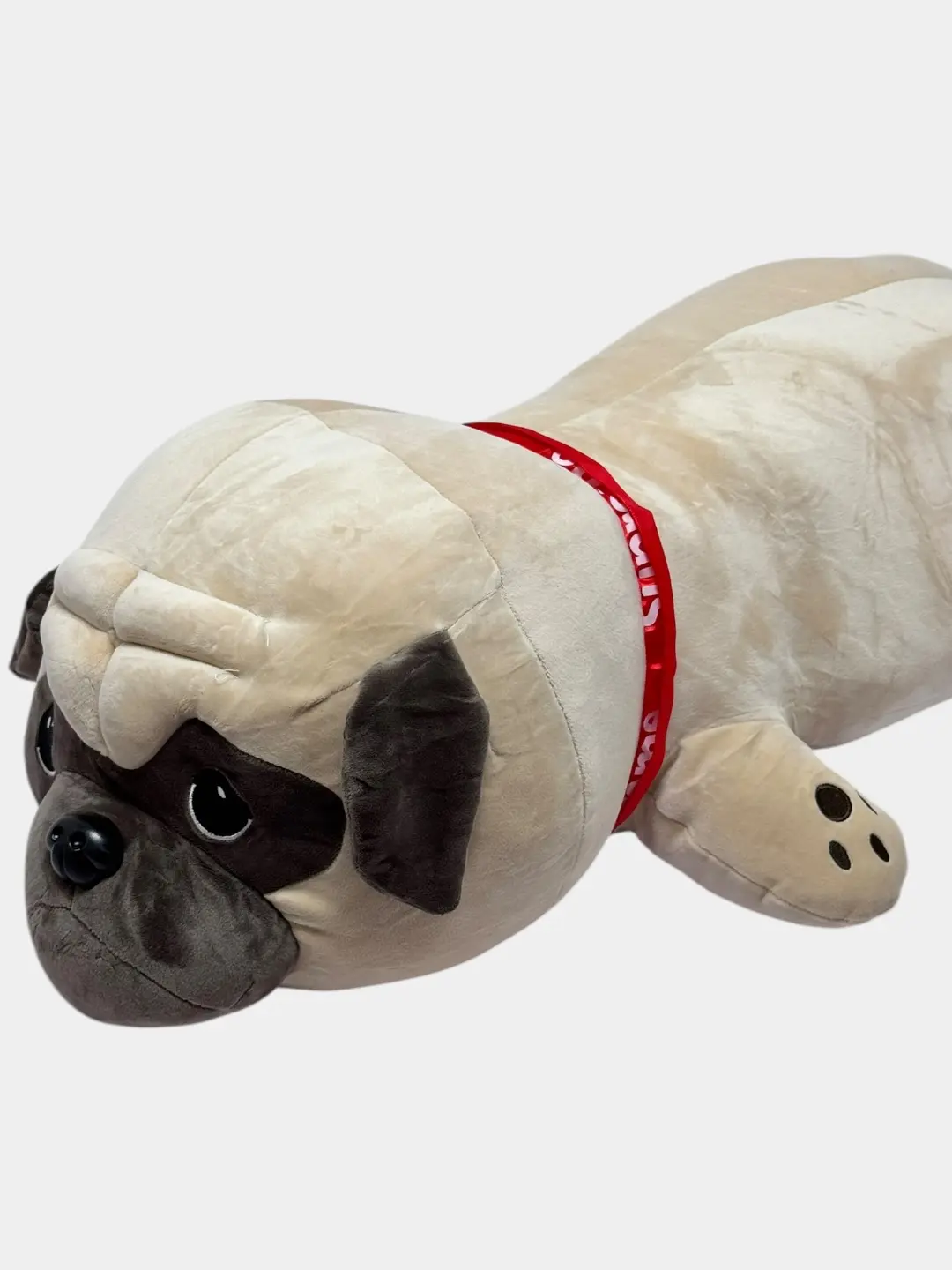 Yumshoq plush uxlovchi buldog bolalar uchun 75 sm Kod. MY0053